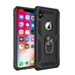 iPhone XS Black Magnetic Ring Case