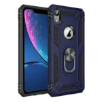 iPhone XR Navy Blue Magnetic Ring Case