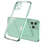 iPhone 12 Pro Max Green Clear Case