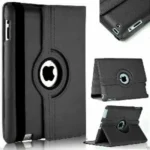 iPad Air 1 360 Rotating Leather Smart Case (Black)