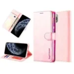 iPhone 11 Pro Rose Gold Leather Wallet Case