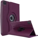 Apple iPad Air 13 2024 360 Rotating Stand Case (Purple)