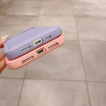 iPhone 12 Pro Max Purple Wallet Case - Image 3