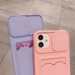 iPhone 12 Pro Max Purple Wallet Case - Image 4