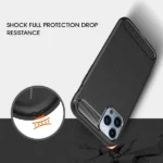 iPhone 12 Pro Rugged Shockproof Case – Black - Image 4
