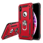 iPhone XS Max Red Magnetic Ring Case