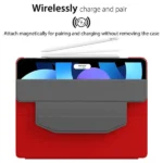 Apple iPad Air 13 2024 Folio Magnetic Stand Case (Red) - Image 2