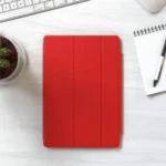 iPad Air 5 Case 10.9 Inch Magnetic Folio Stand – Red - Image 3