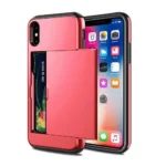 iPhone XS Max Red Wallet Case