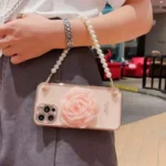 iPhone XR Pink Flower TPU Case - Image 8