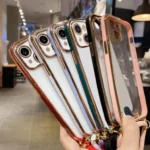 iPhone 11 Pro Max White Electroplated Chain Case - Image 11