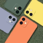 iPhone 11 Purple Silicone Full Camera Protective Case - Image 7
