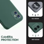 iPhone 12 Silicone Shockproof Case – Purple - Image 5