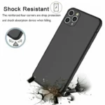iPhone 11 Pro Max Black Silicone Protective Case - Image 6