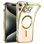 iPhone 15 Pro Max MagSafe HaloLock Case – Gold