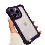 iPhone 15 Pro Heavy Duty TPU Case – Purple