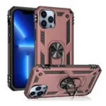 iPhone 13 Pro Rugged Magnetic Ring Case – Red