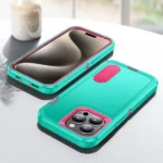 iPhone 15 Pro Max Heavy Duty Rugged Case – Green - Image 3