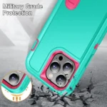 iPhone 15 Pro Max Heavy Duty Rugged Case – Green - Image 4